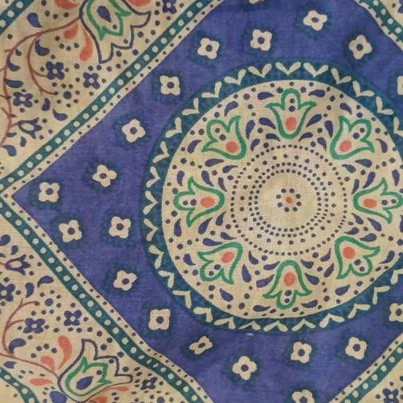 Free People Multi-Colored Design Print Cotton Nightie - Picture 3 of 9